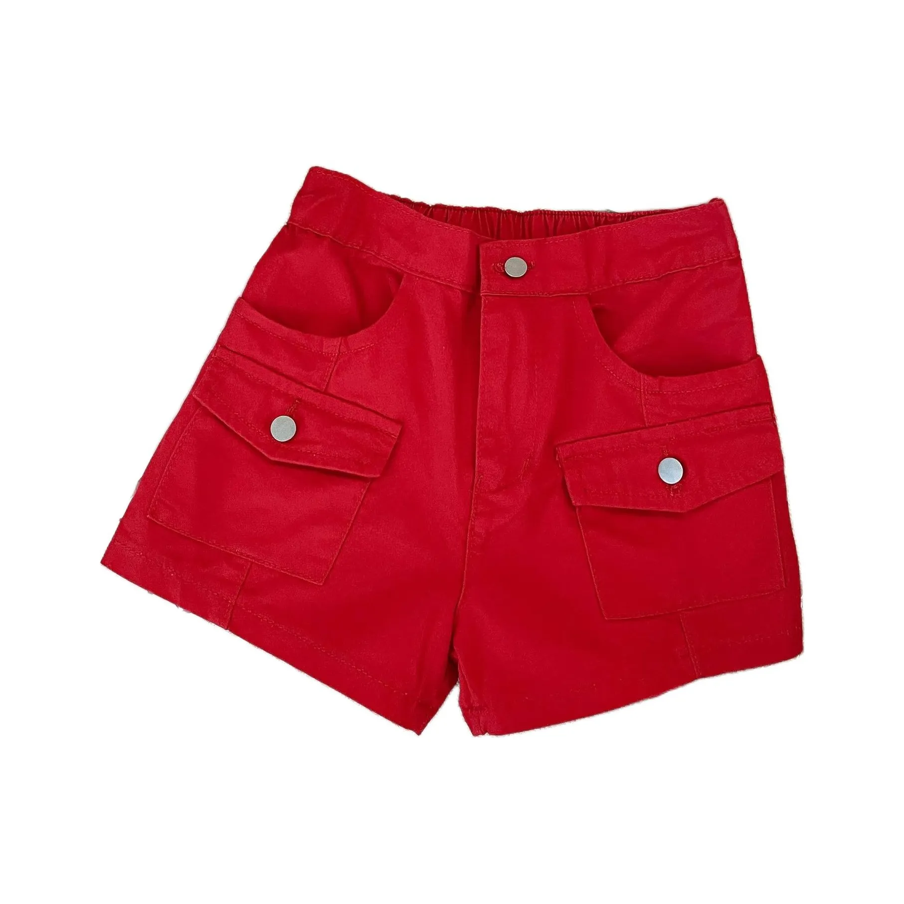 MM Red Women's Denim Shorts