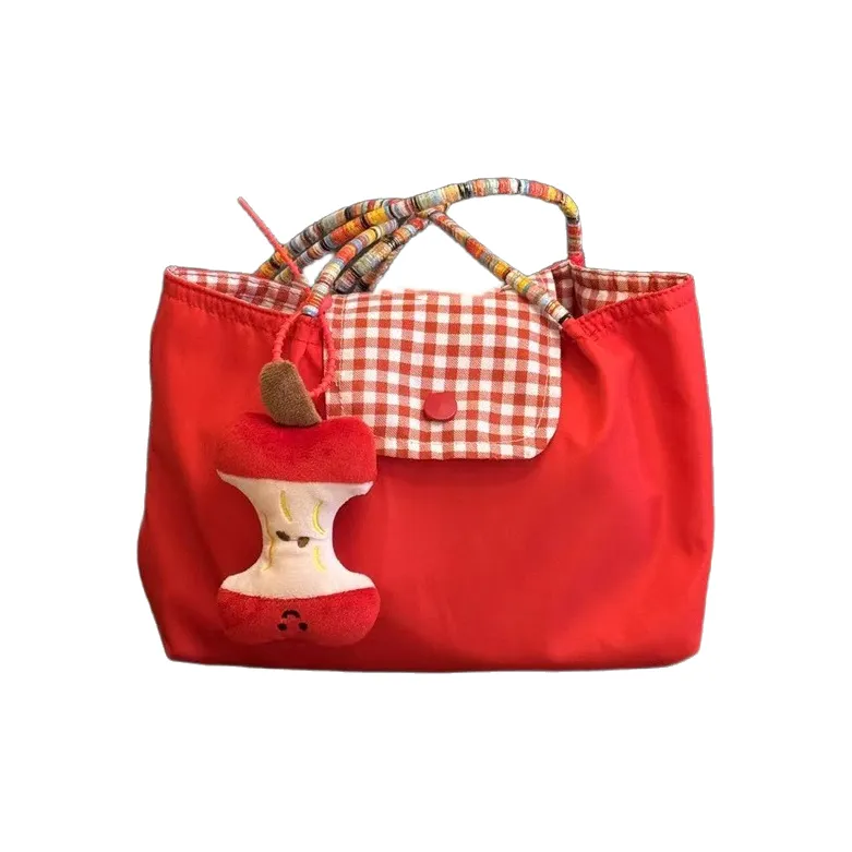 Gerlanx Холст Тоут Сумка Плечевая Сумка Женская Красная