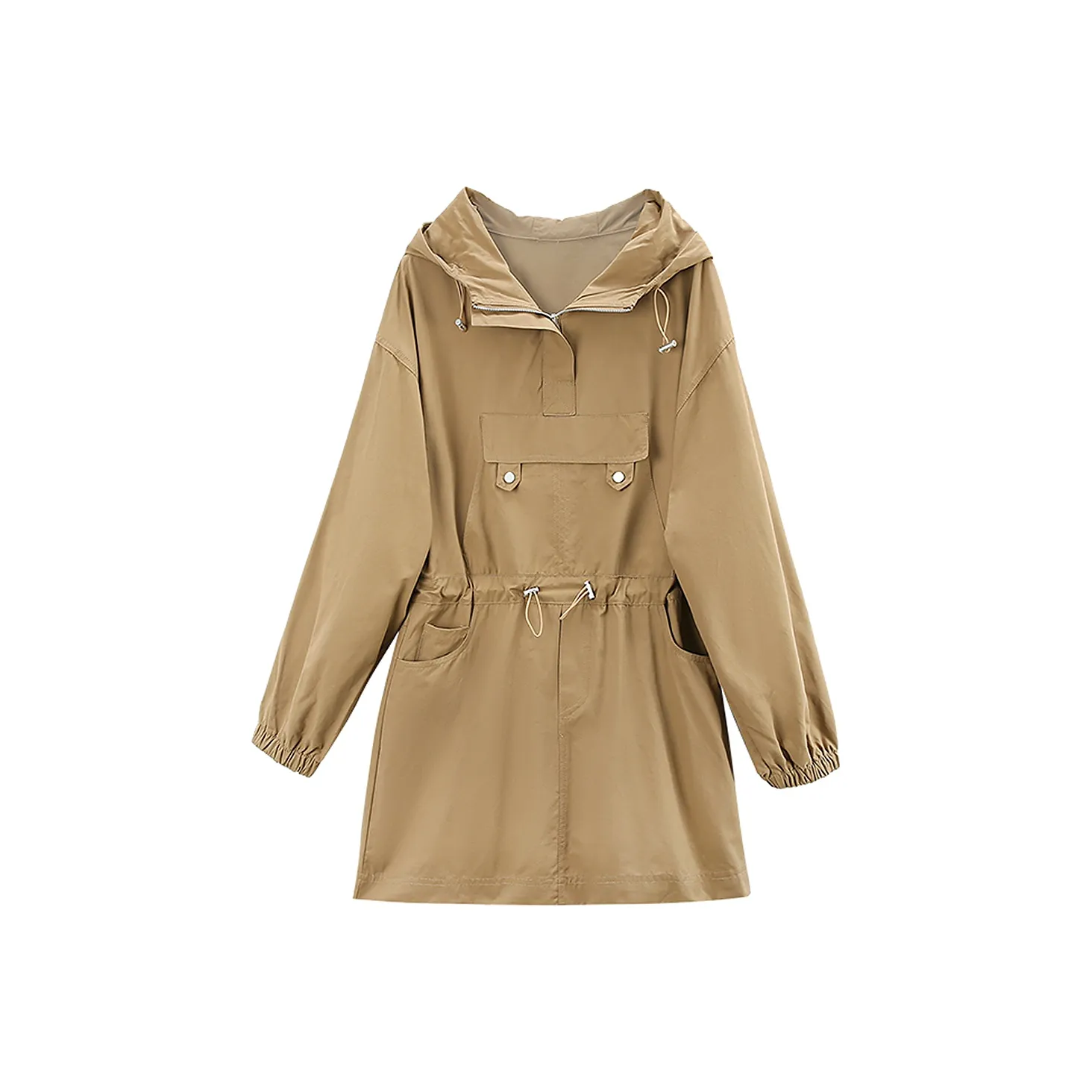 A paradise for awakening Длинное платье с длинными рукавами женское