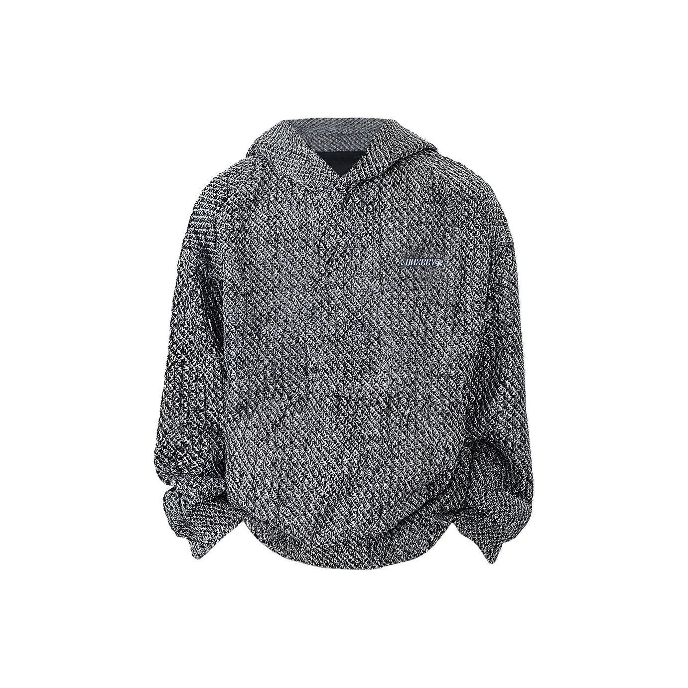 Qnxeey Черный Унисекс Свитшоты