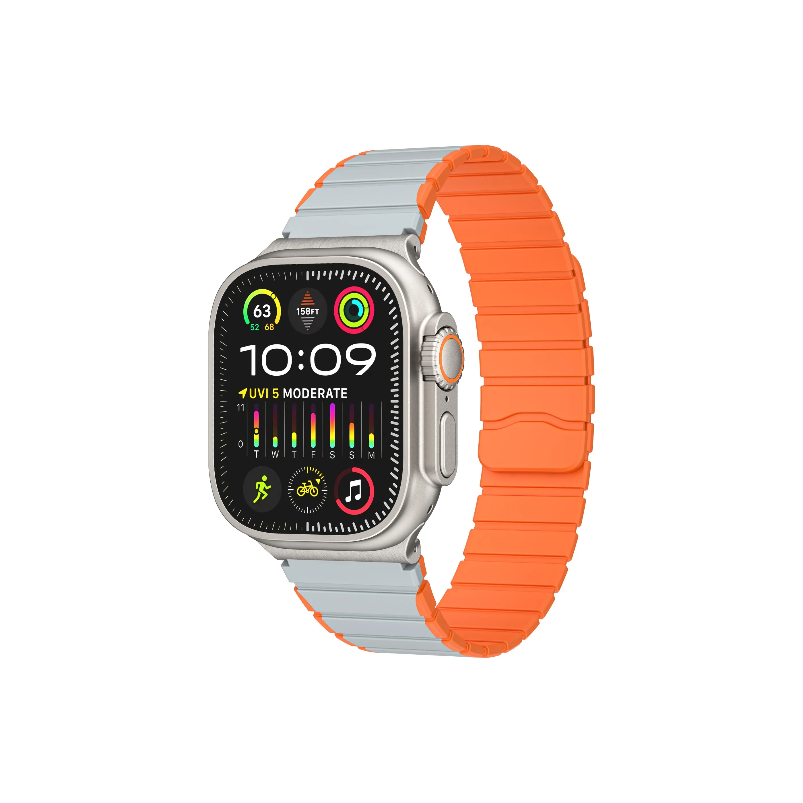 TooGowa Ремешок Apple Совместимость Кремниевый Материал