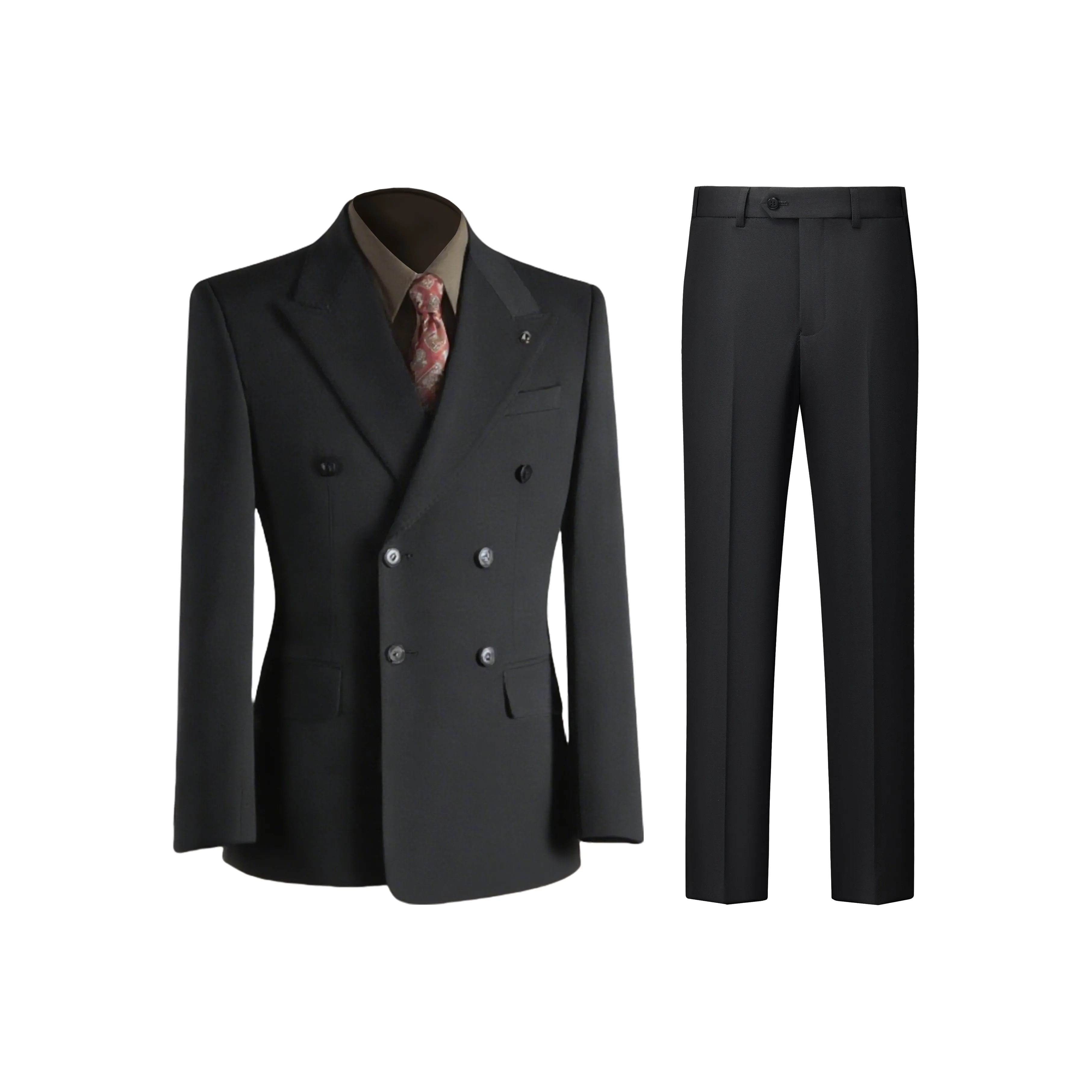 H-YXIANG Мужские Деловые Костюмы