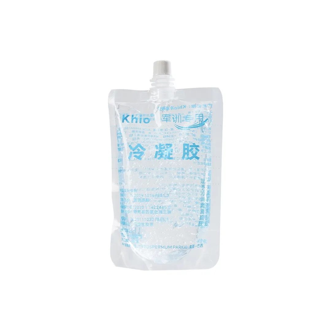 KHIO Холодный гель для спа ультразвуковой массаж лица и холодная терапия гель для удаления волос освежающий и восстанавливающий