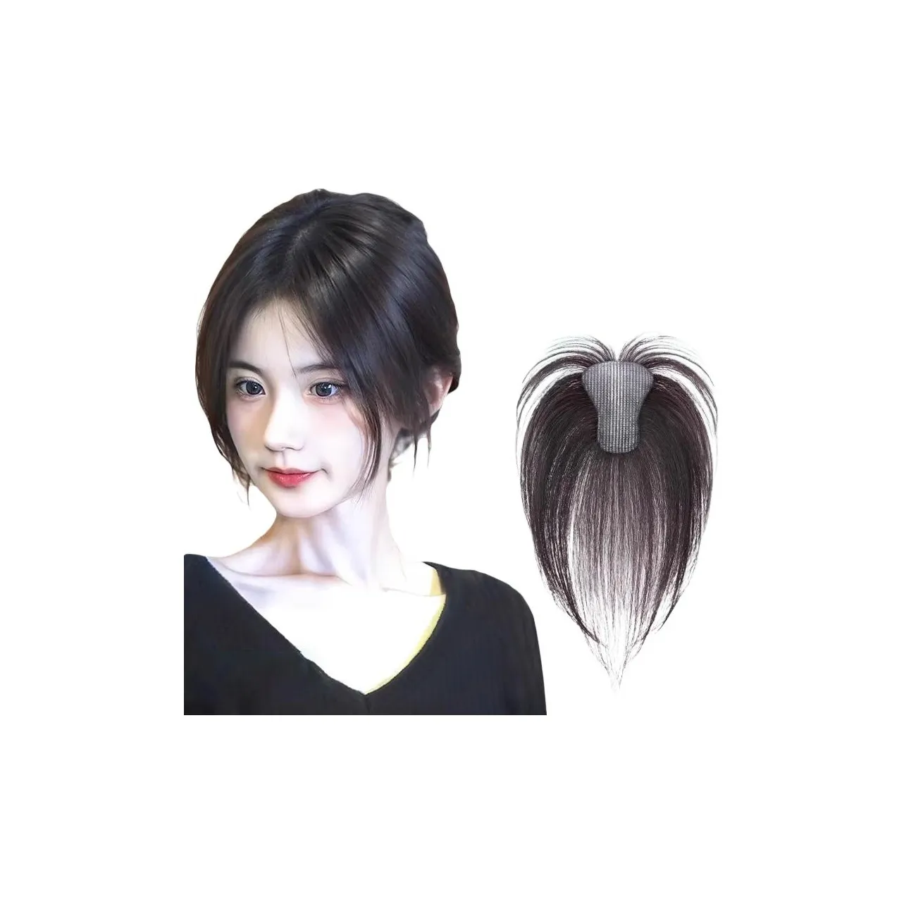 QIYEXUE Нет Карта Включено Женская Перука Высокая Температура Пряжа