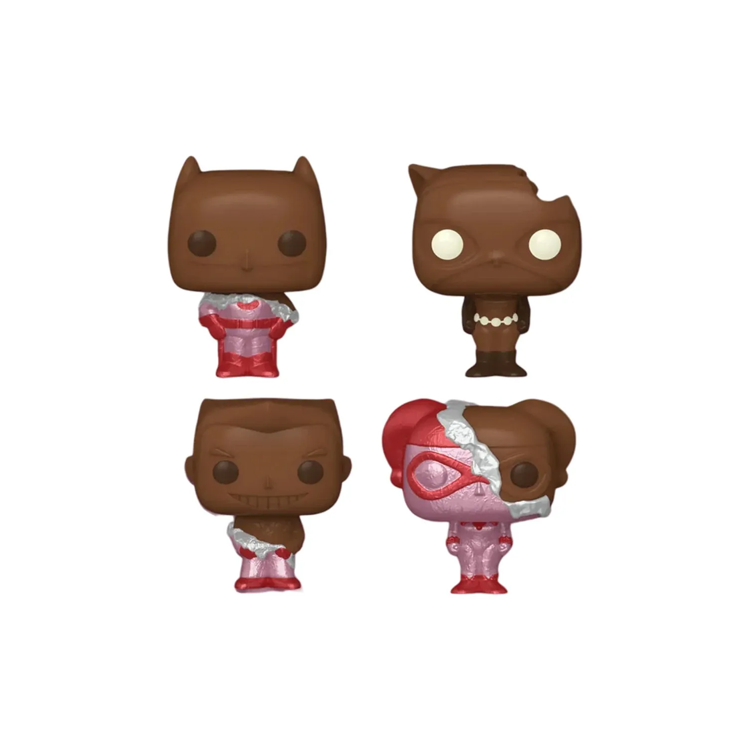 Funko DC Universe Бэтмен Харли Квинн Comic 2024 – Коробка с посланием любви Включено Карман Фигурки в стиле Chibi