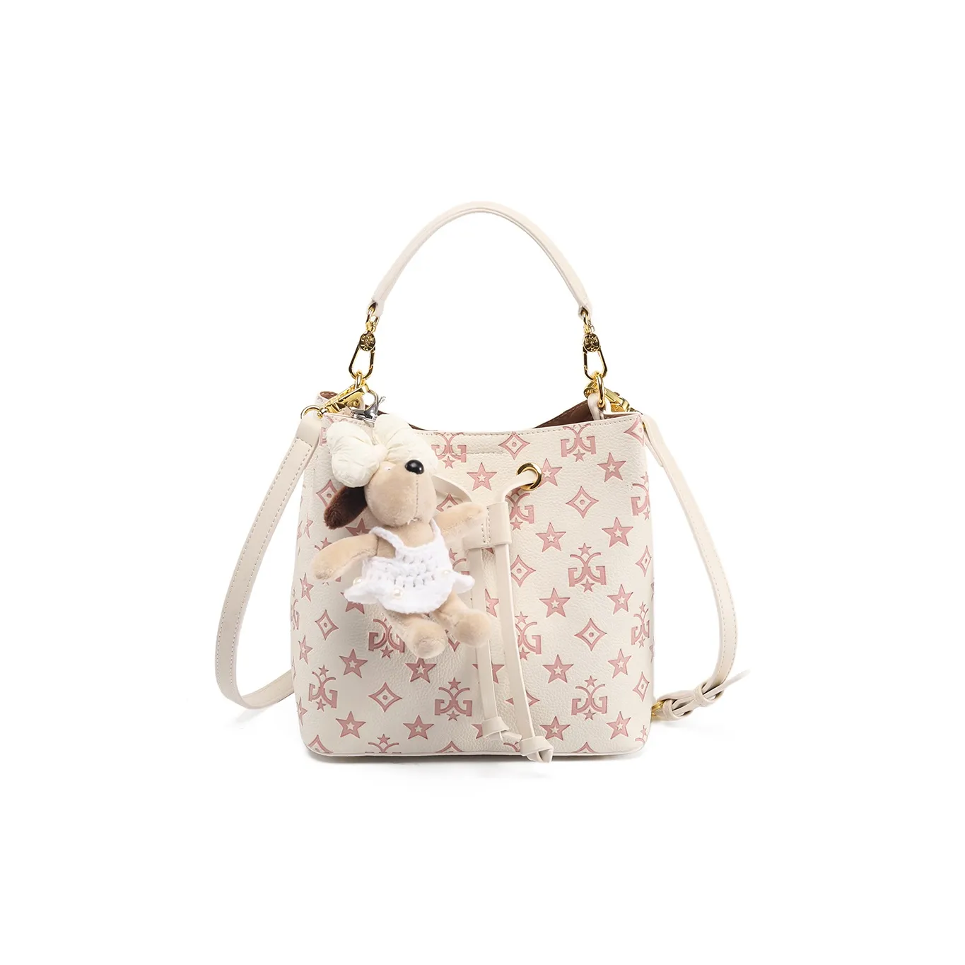 MISS GAIL Сумка через плечо из синтетической кожи женская свежий образ белый