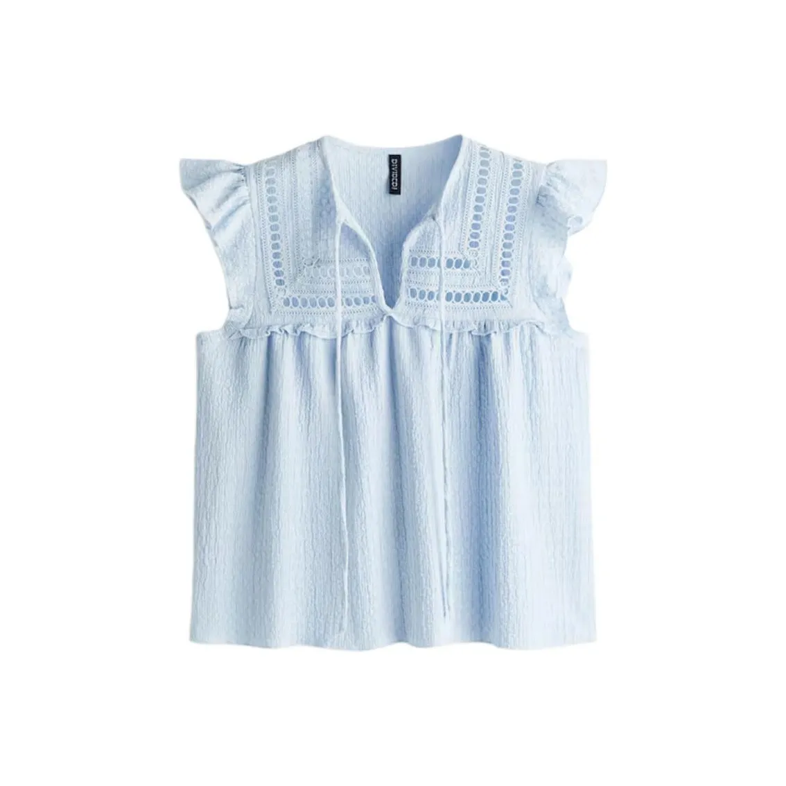 H M Светло-синие Женские Рубашки