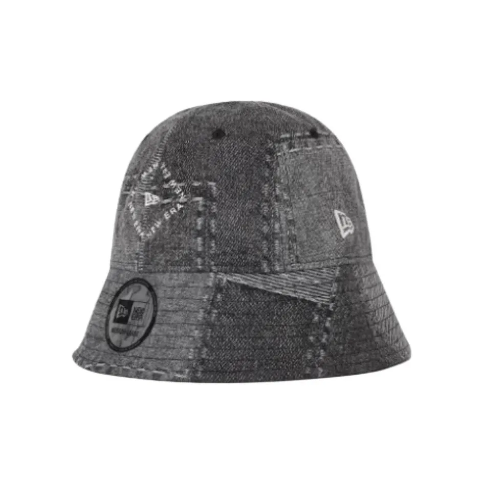 New Era Cotton Bucket Hats Унисекс Серый
