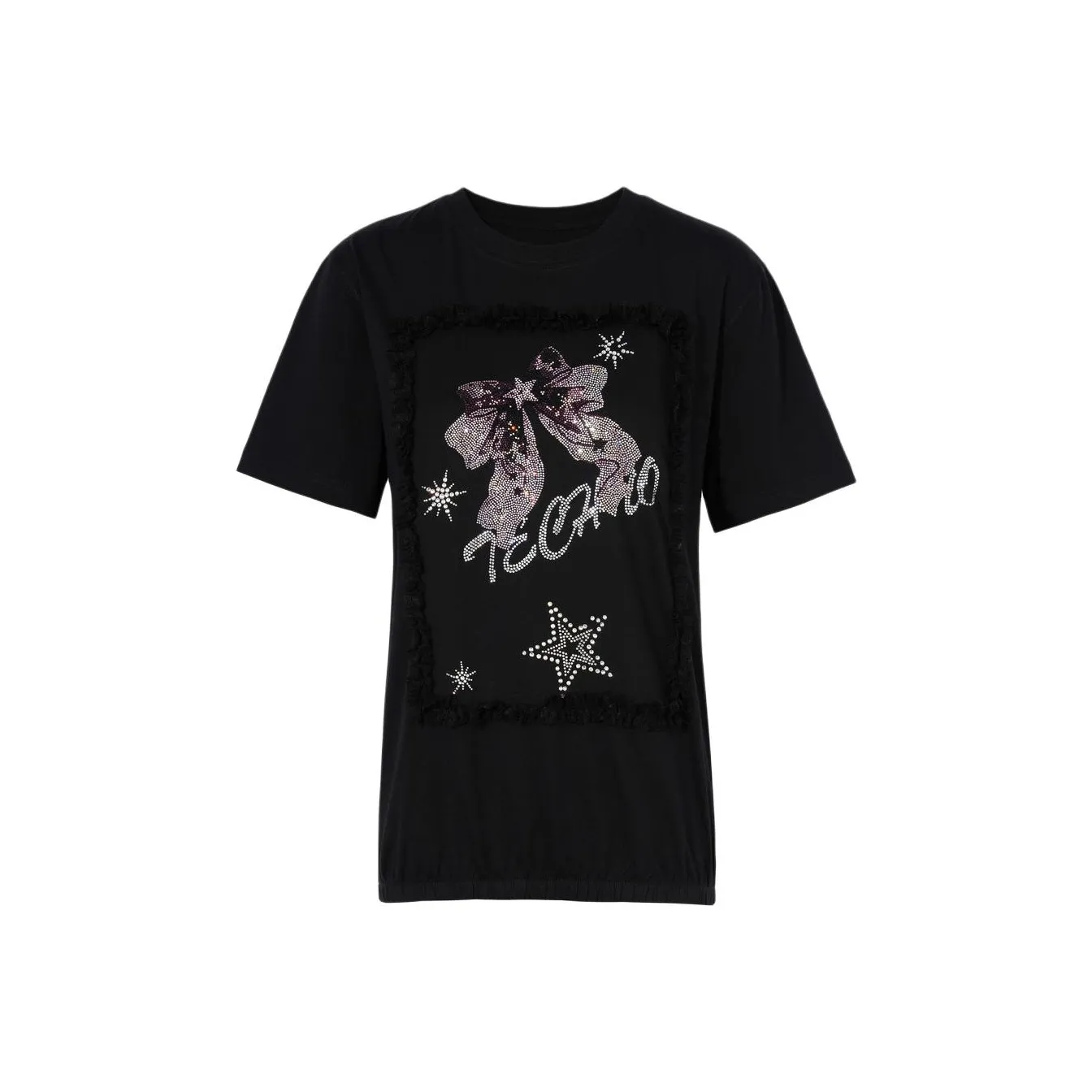 TCH Черные Женские T-рубашки