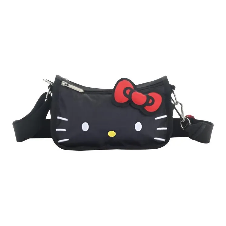 LeSportsac Hello Kitty Коллаборация Стиль сумок через плечо Стандартный Женские Черный