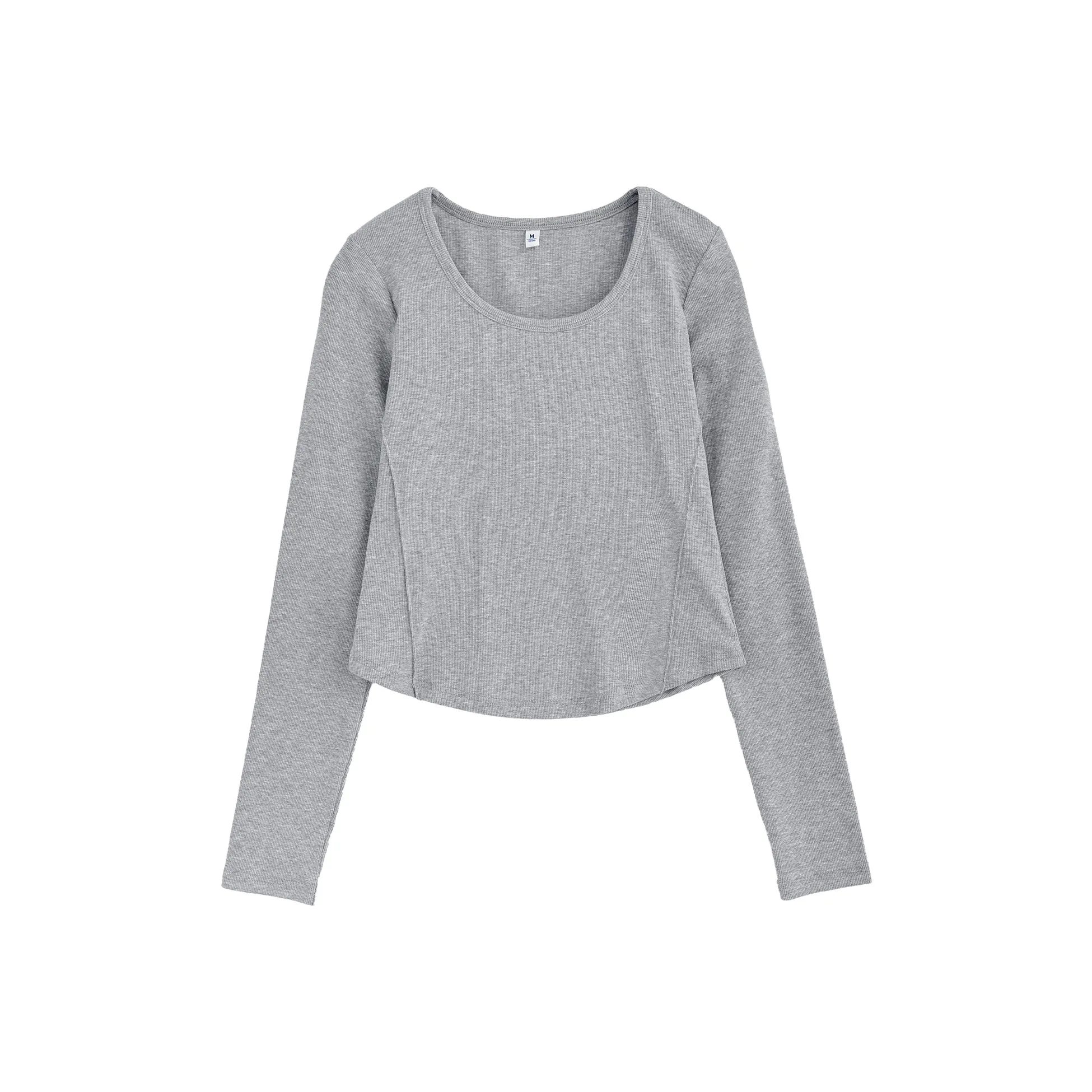 MIZIQI Длинный рукав Т-рубашка Женская