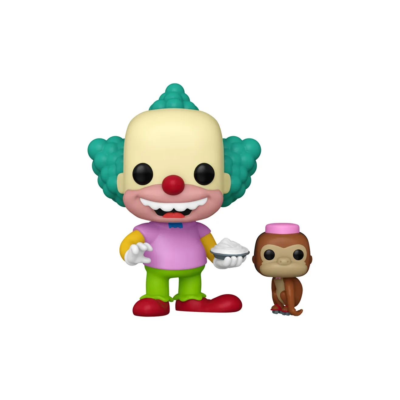 Фигурки Funko в стиле Chibi Симпсоны Клоун Крэйзи и Мистер Т