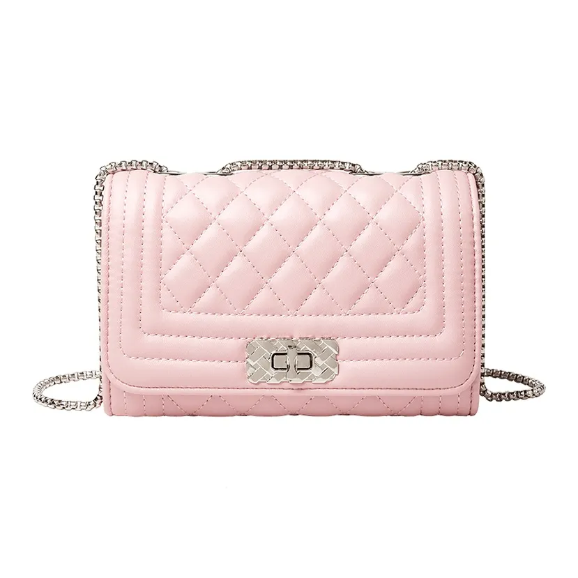 AOKANG Сумка через плечо из синтетической кожи мини женская цвет вишневый цветок розовый