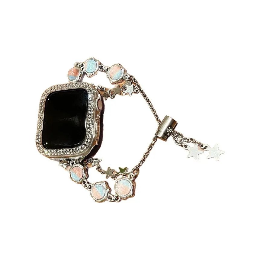 TooGowa Ремешок Apple Совместимость Металл Бусины Материал