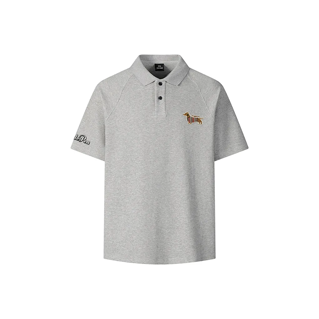 PEA Фотиния Серый Унисекс Поло