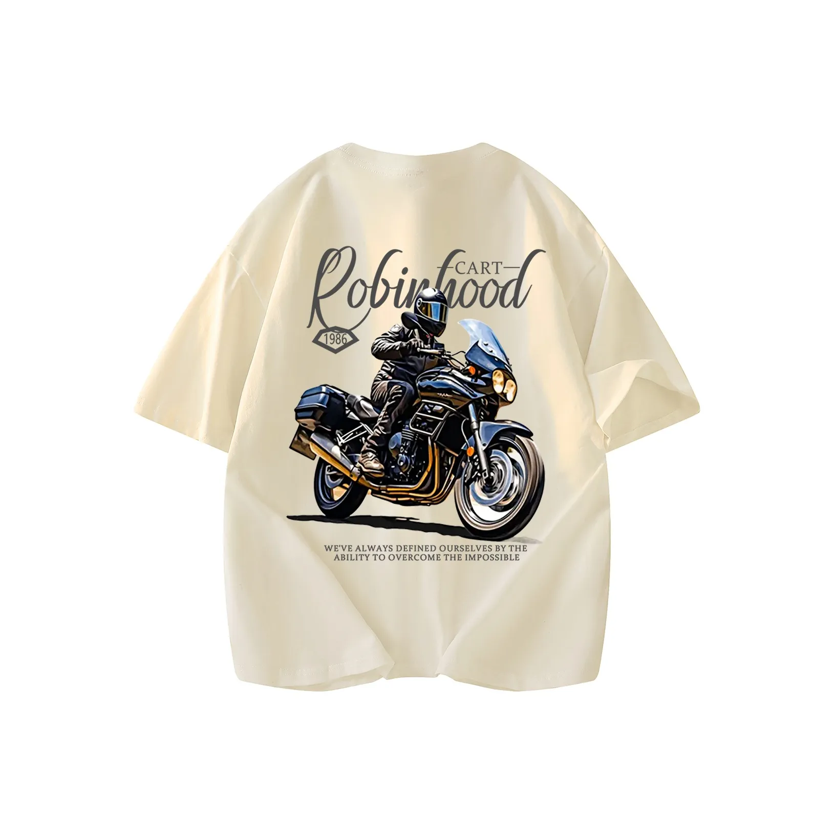 ROBINHOOD Круглый вырез Короткий рукав T-рубашки Женские