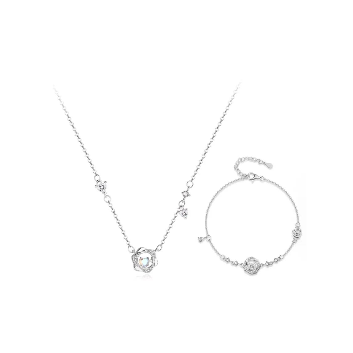 I YOU Цветное стекло Ожерелья Женские