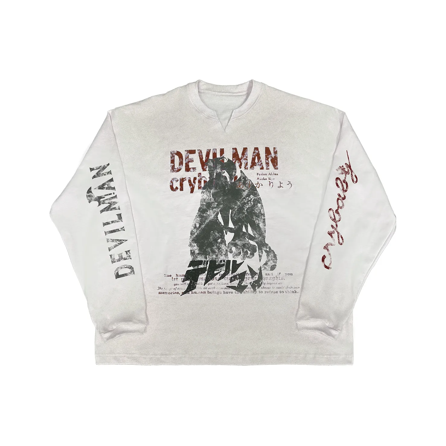 WANNA LAB Спрей Грязно-белый Унисекс T-рубашки