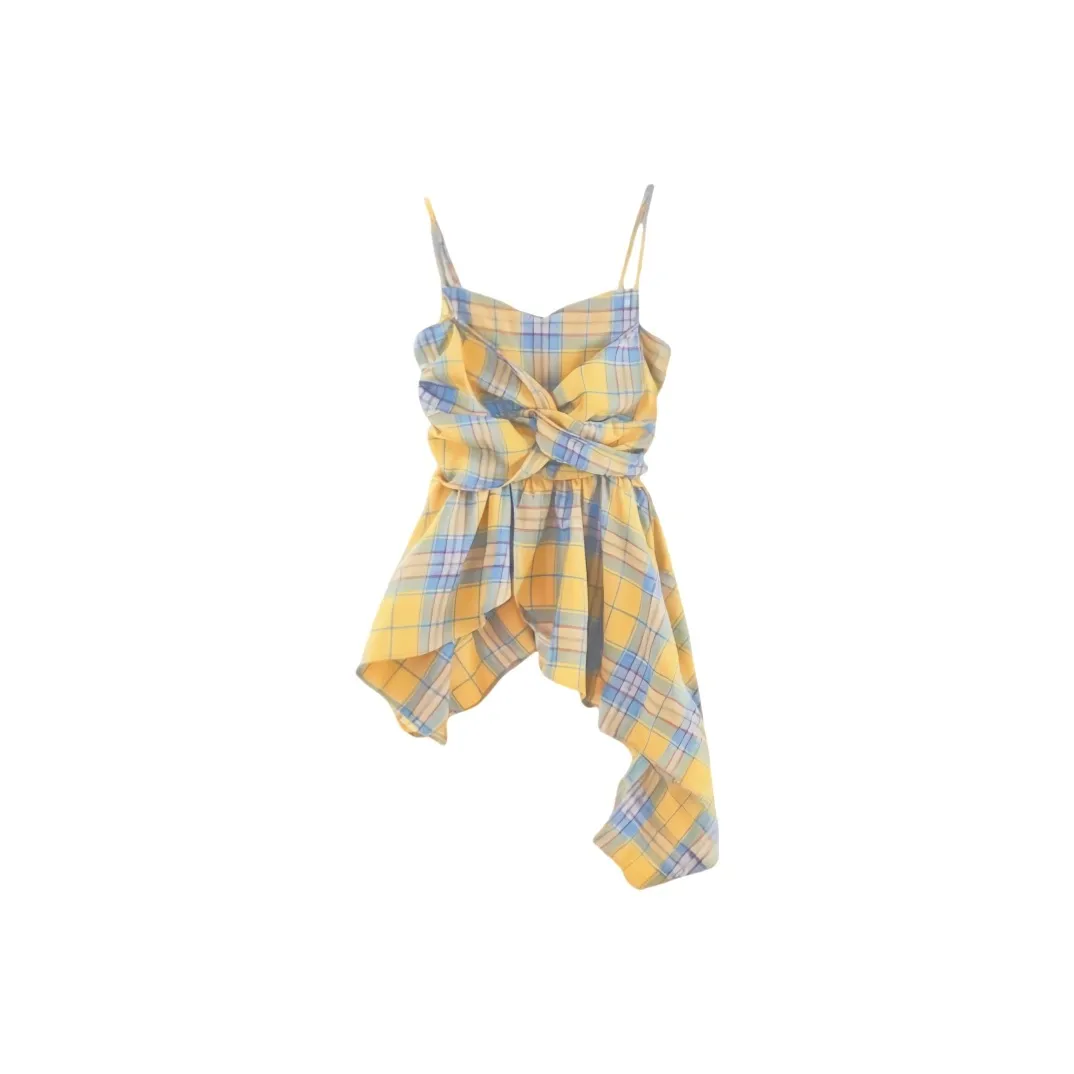 NATHANIA Желтый Женские Топы