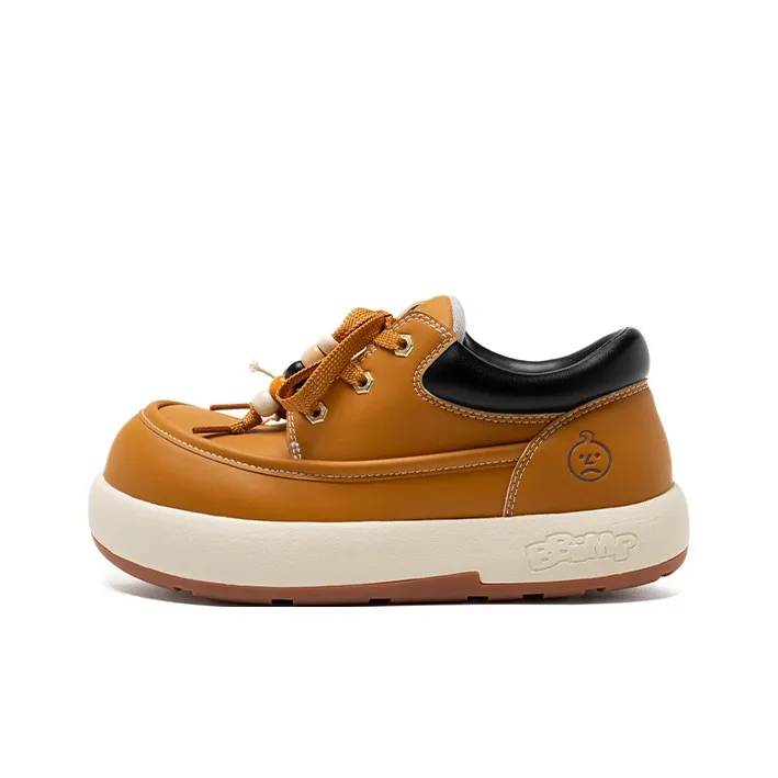 BBIMP Устойчивость к истиранию Покрытие Низкий Топ Повседневная обувь Унисекс Желтый