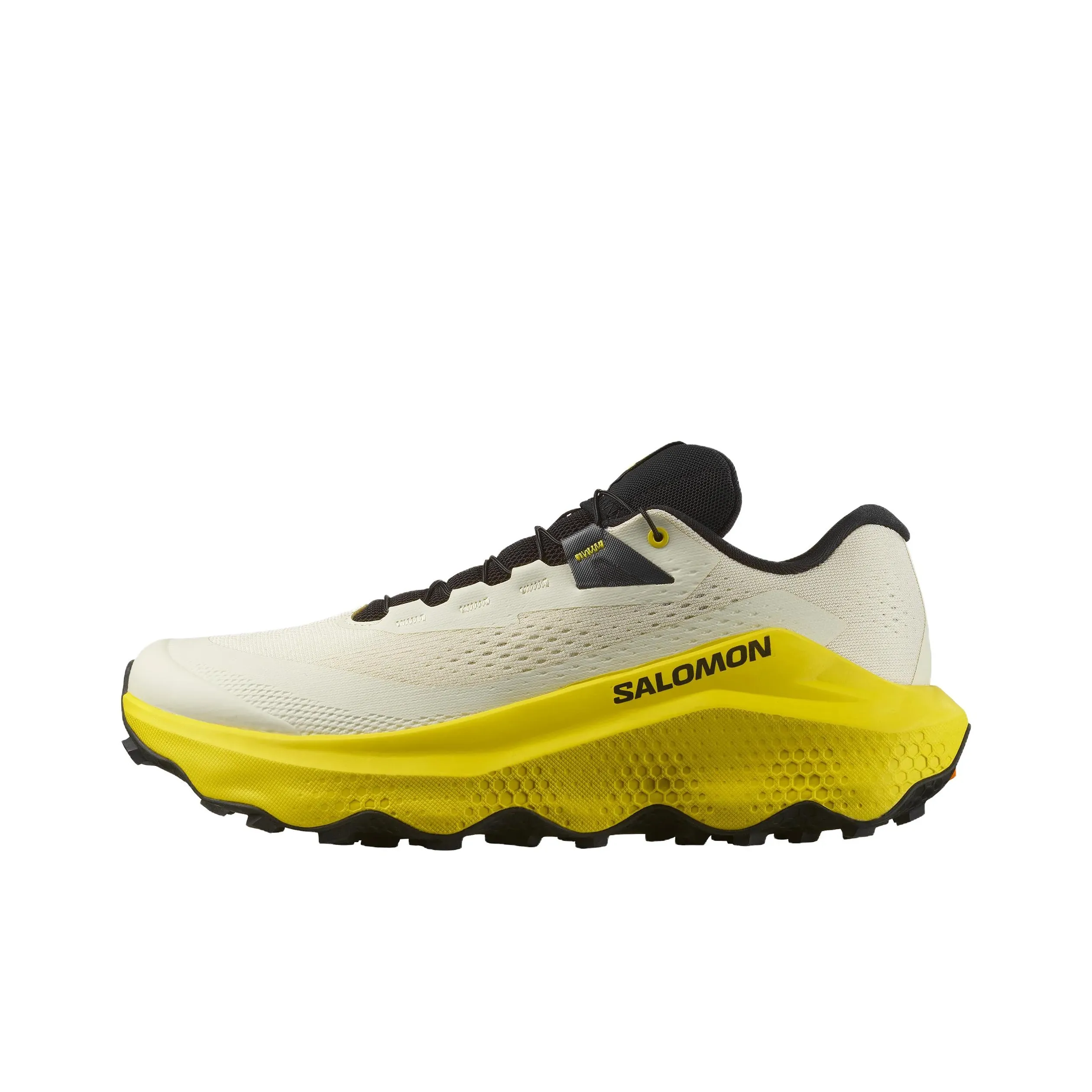 SALOMON Ultra Glide 3 Амортизация Дышащий And Широкий Обувь для бега Мужская Бежево-желтая