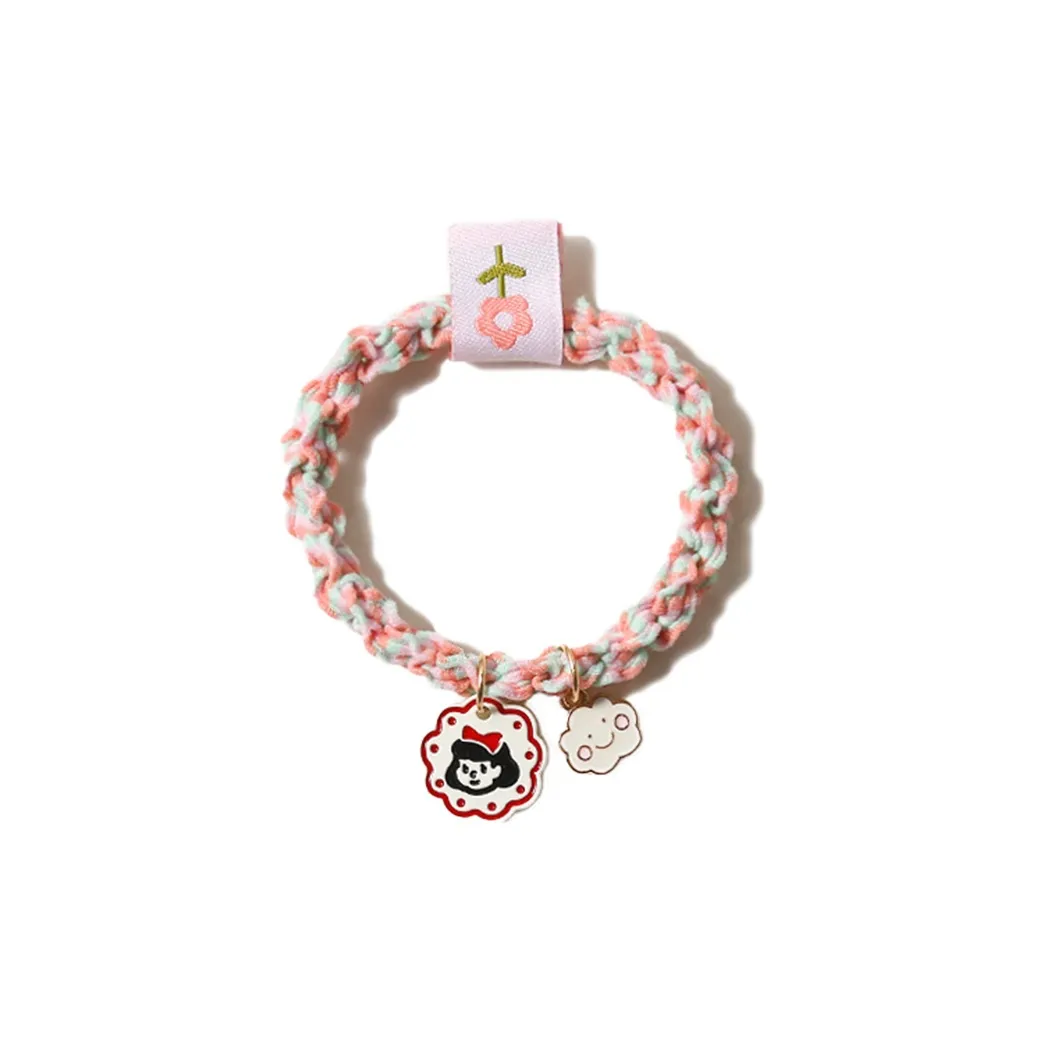 YOUWEI Смола Маленькие Резинки-спирали для волос Best Friend Резинка для волос на запястье Женская