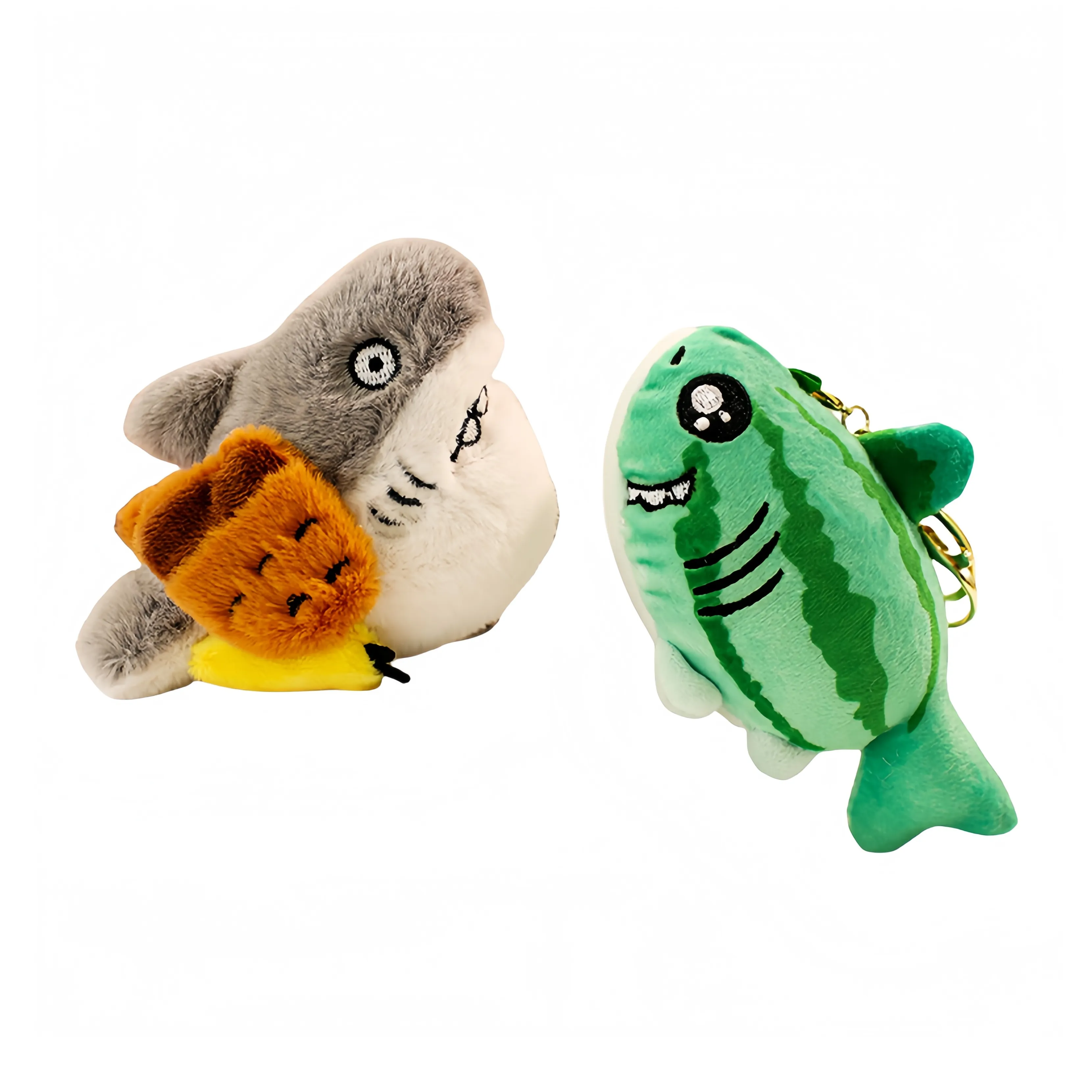 LOGISTAR Причудливый Акула Family Hawk Акула Fork Плюшевый Подвеска 12 см Длина корпуса