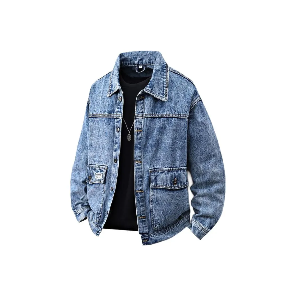 HIPHOPPUNKS Мужские Джинсовые Куртки