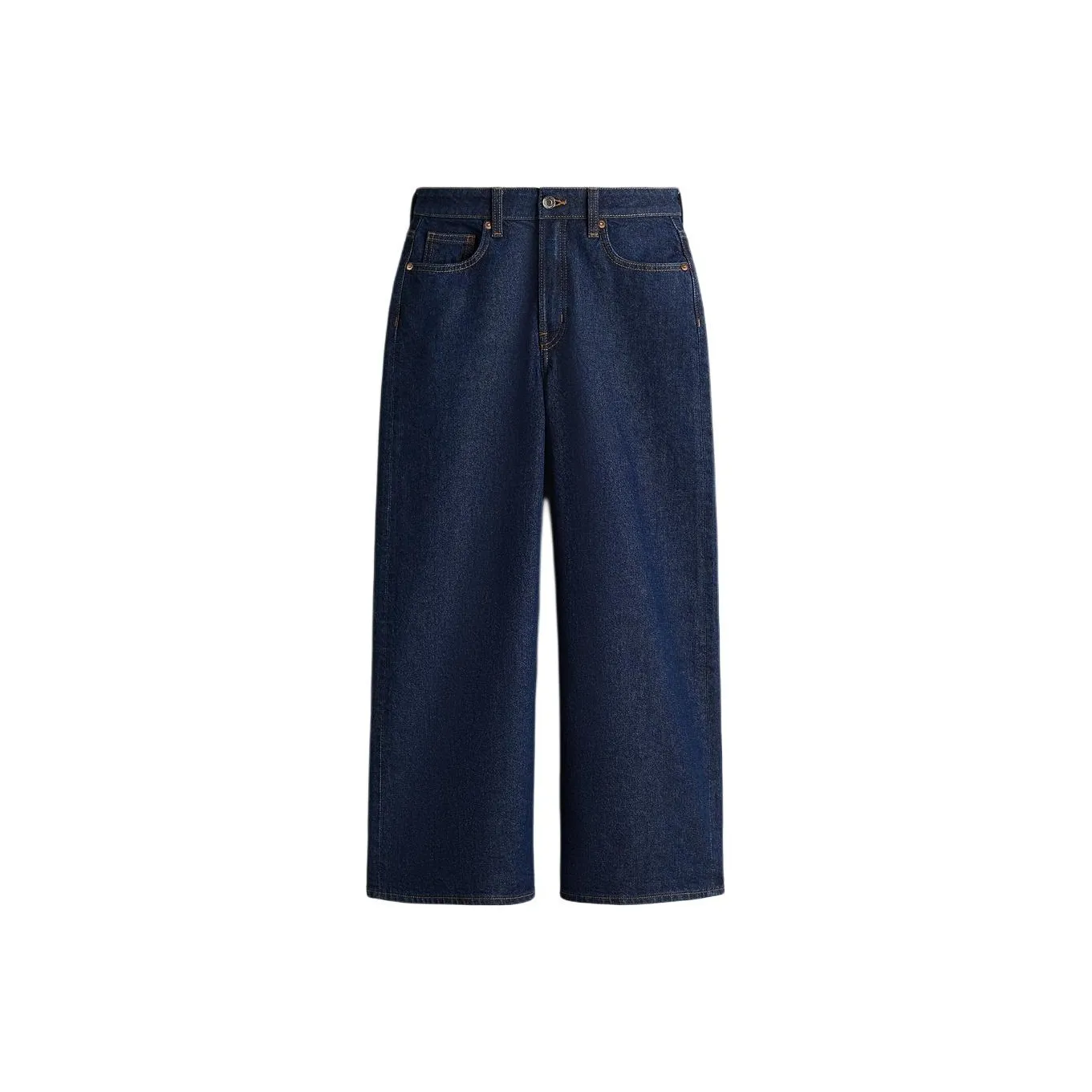 H&M Темно-дженговый синий женский джинсы