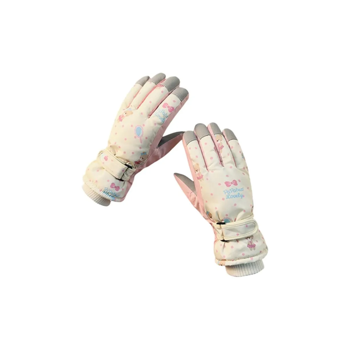 Cgediao Ветрозащитные и Водонепроницаемые Вязаные Перчатки Унисекс