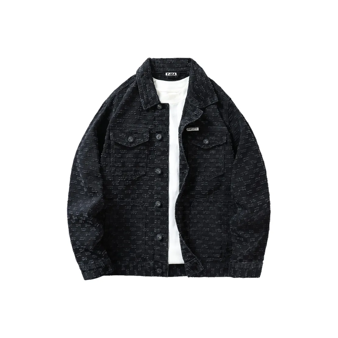 T IRA Черный Унисекс Куртки