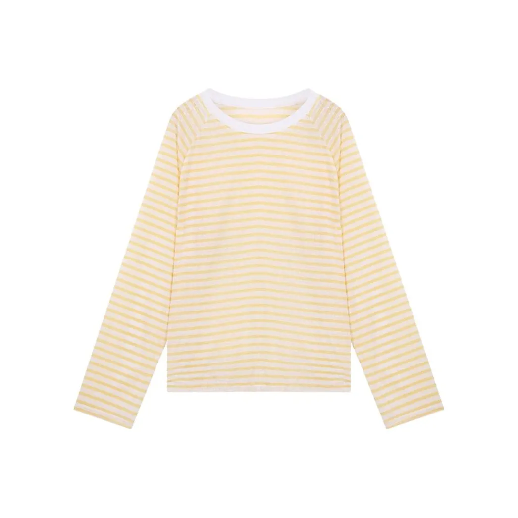 MOUT RECON TAILOR T Рубашка Стиль Одежда Комплекты Anti Aging Полосы Длинный Рукав Тонкий Топ Для Женщин Летний Женские