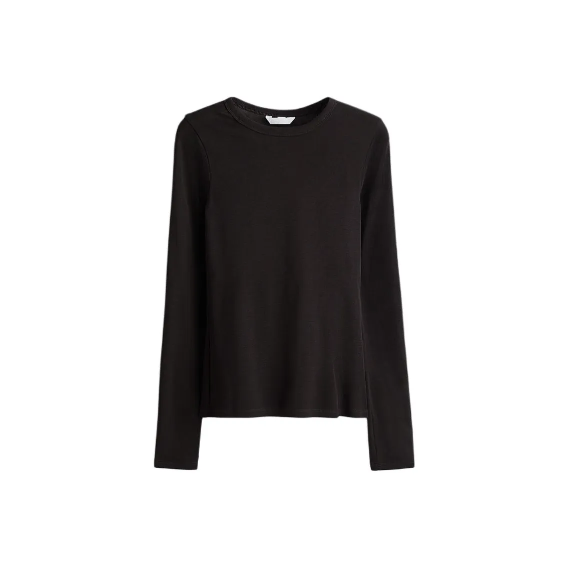 H&M Темно-коричневые женские футболки