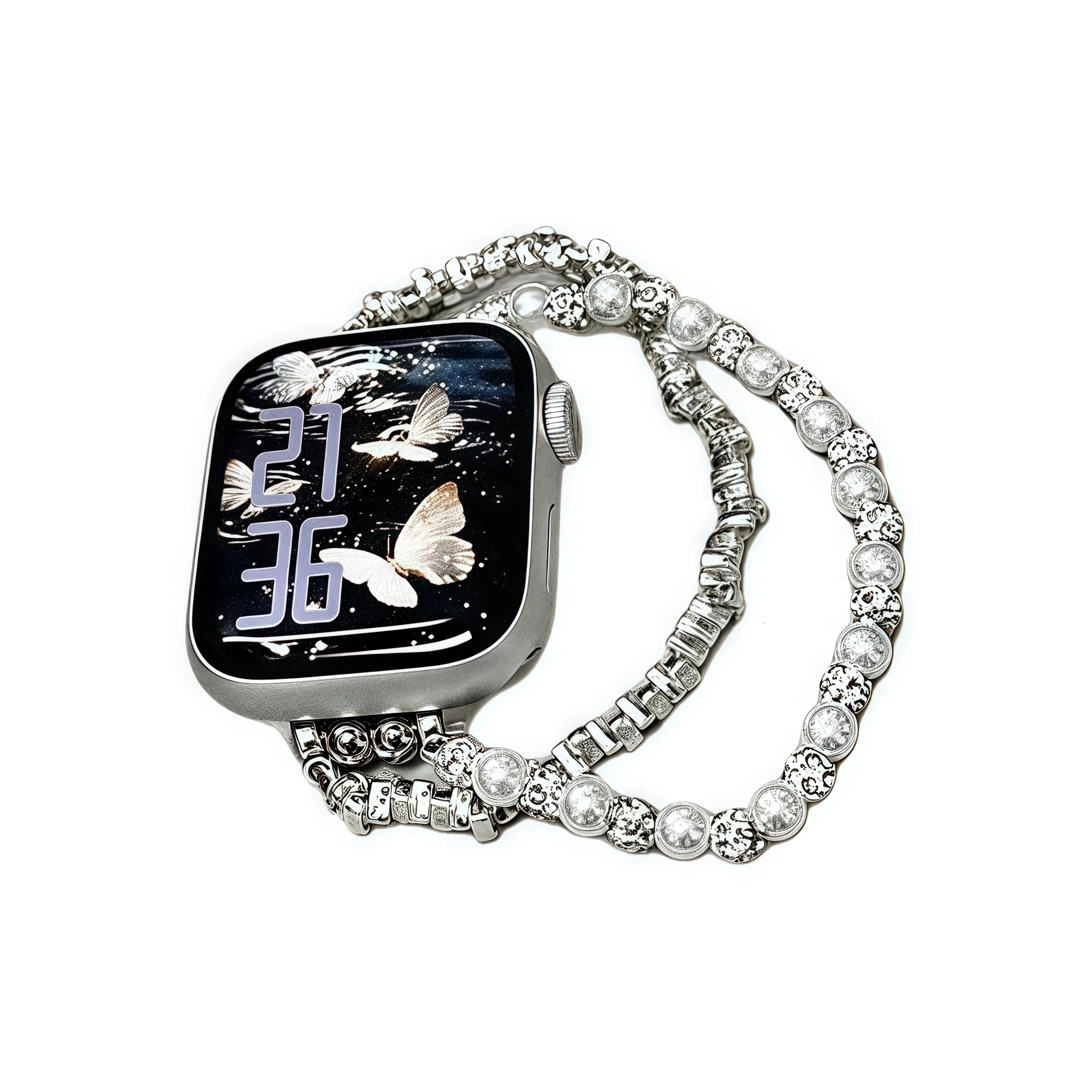 Jia Beauty Xing Ремень Apple Совместимость Металл