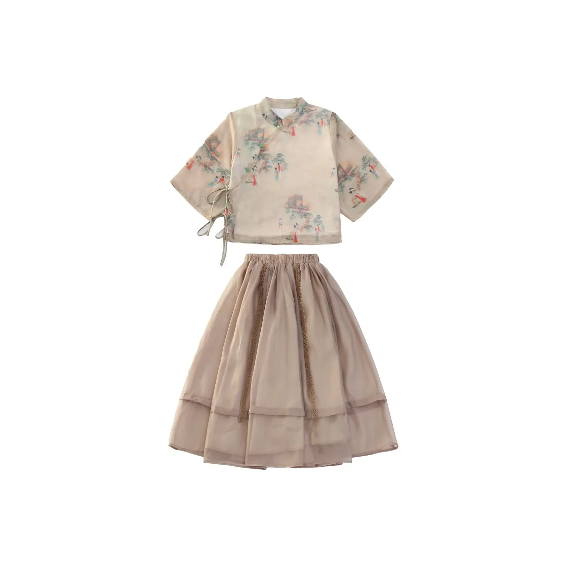 Meter Летний Ханьфу Комплект Летний Костюм