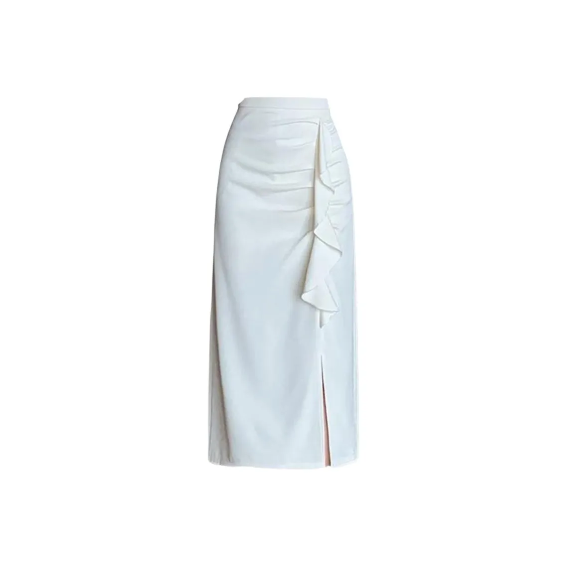 JOSR Белый Женские Повседневные Длинные Юбки