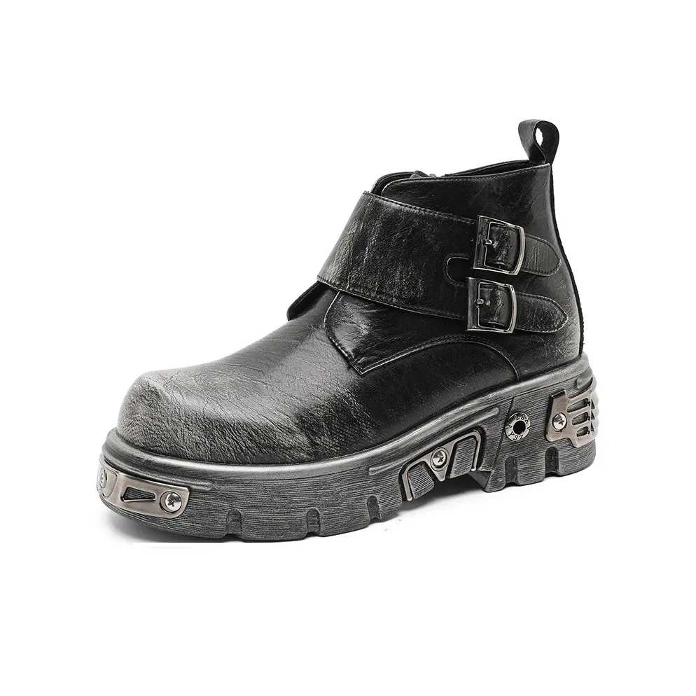 WEISHIBANGWEI Ботильоны Мужские Серебряные