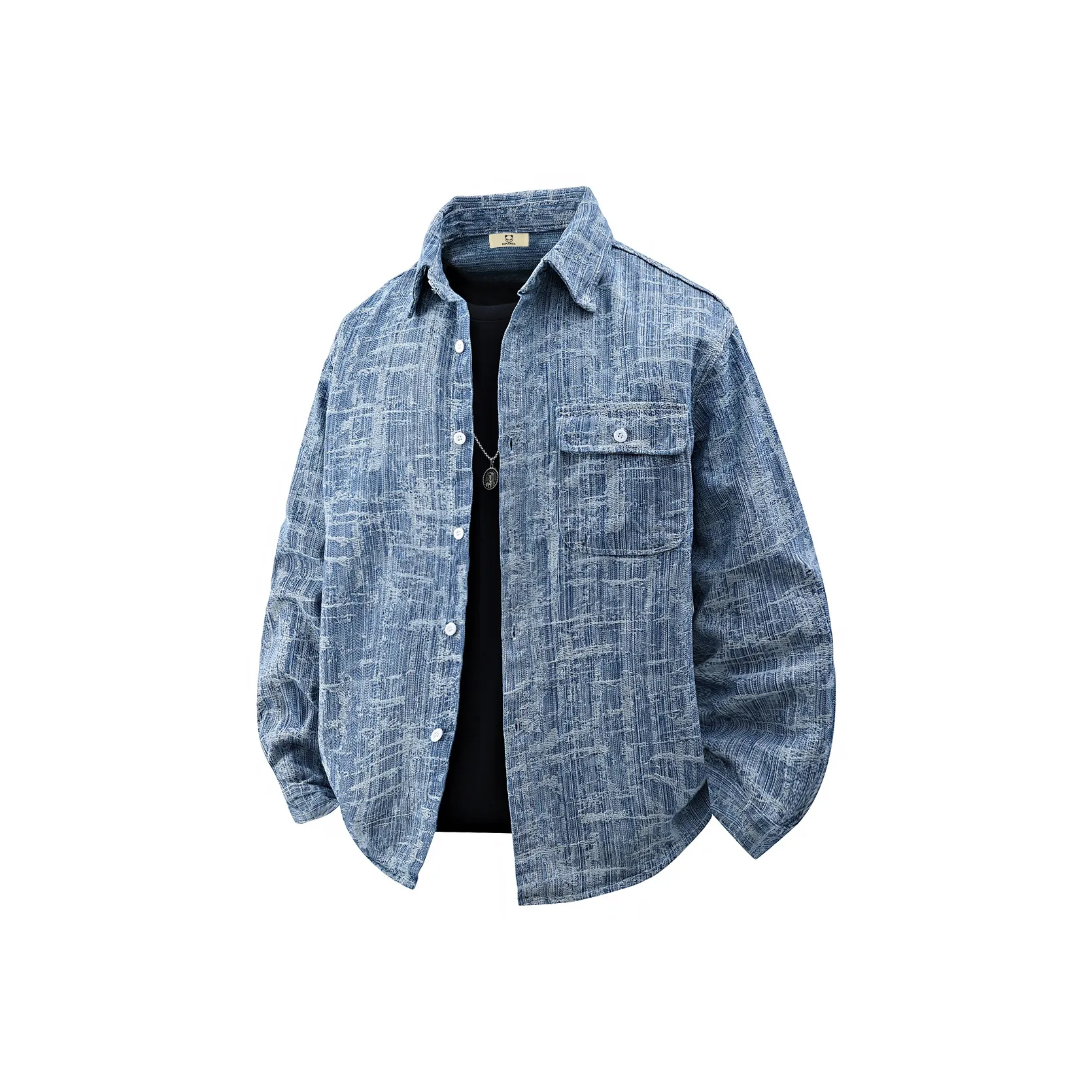 HIPANDA Светло-синие мужские куртки