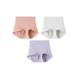 카라멜 오렌지 + 코코넛 그레이 + 스모크 라일락 [하이 웨이스트 실크 거셋 안감]