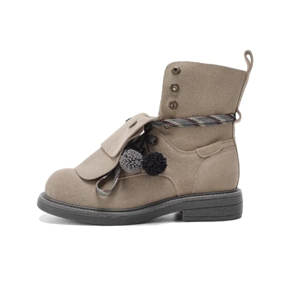 Aimilian Короткий Мартин Ботинок Женские