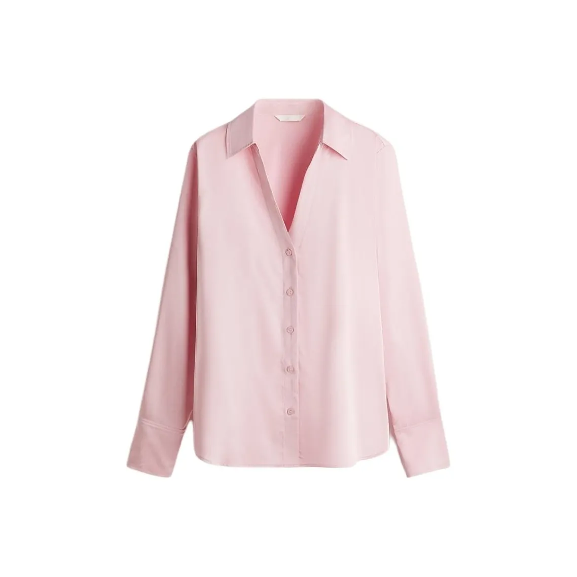 H&M Светло-розовые Женские Рубашки