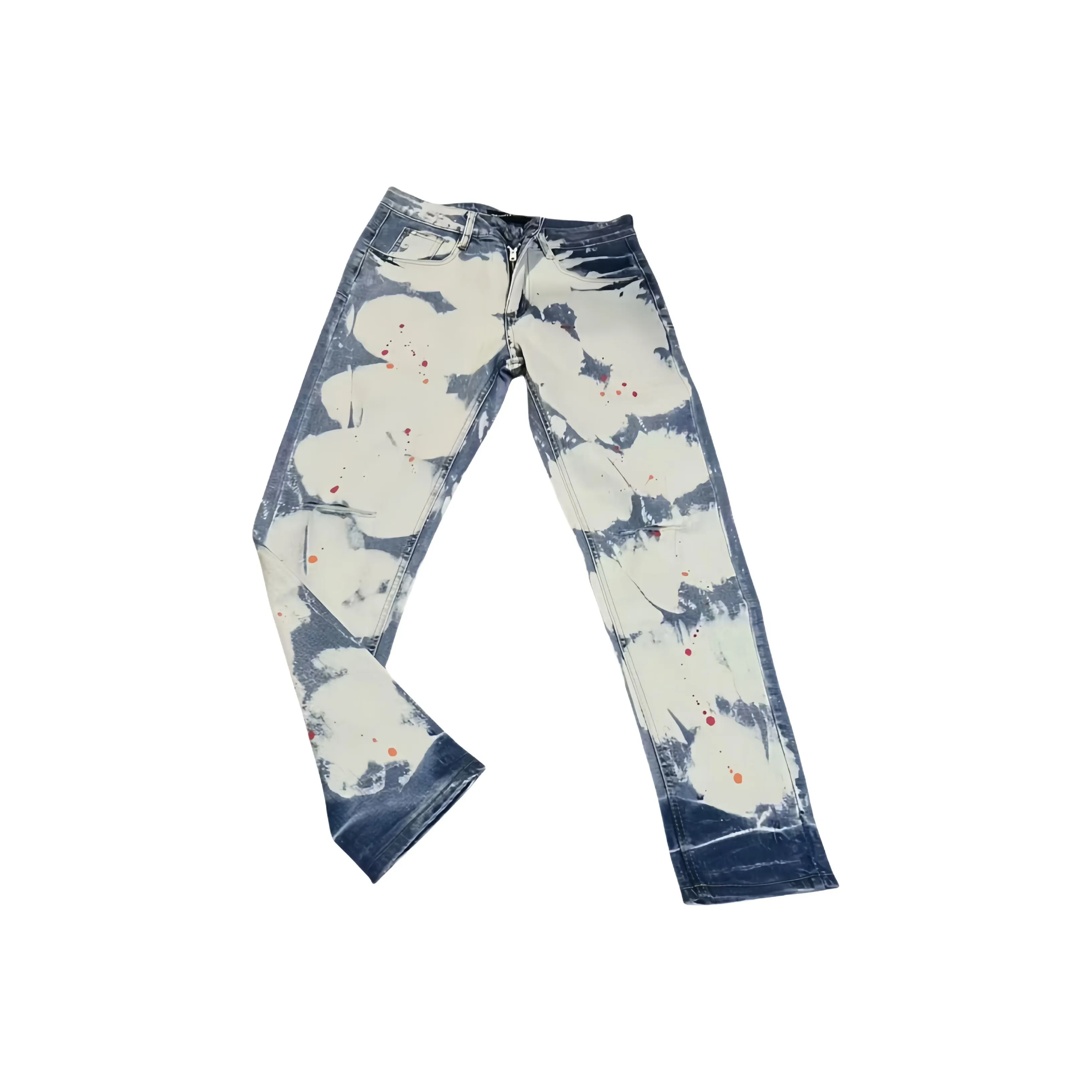 CAT'S PAW Синий Унисекс Джинсы