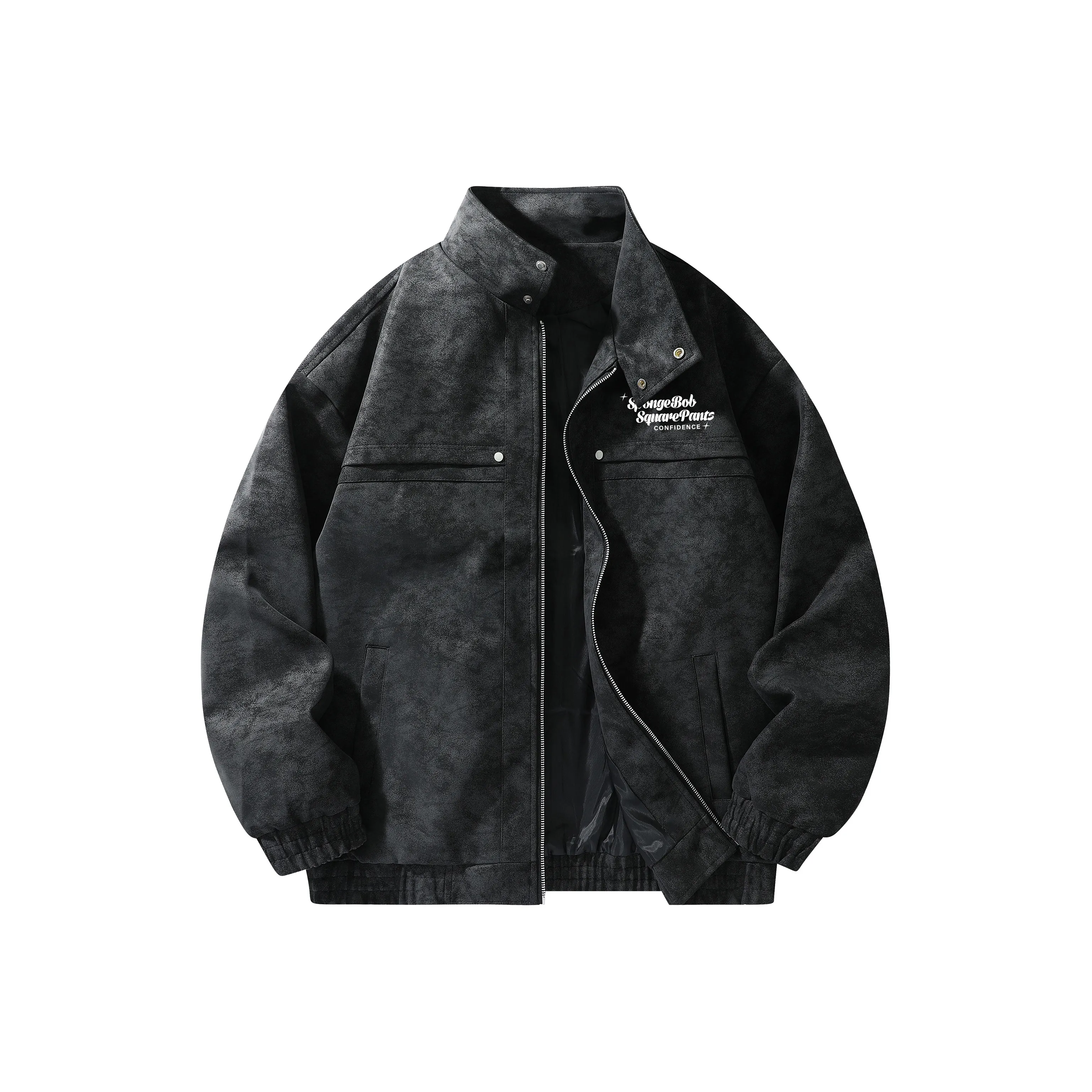 SPONGEBOB SQUAREPANTS Кожаная куртка унисекс