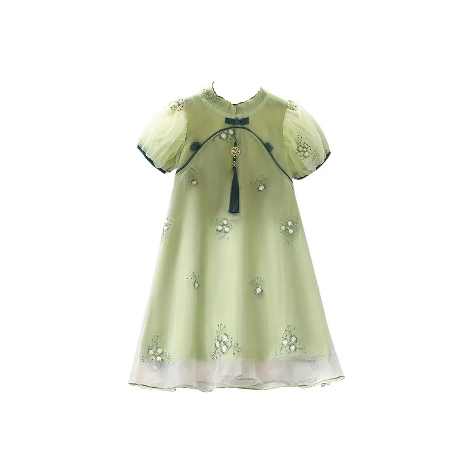 Meter Чонсам Женский Традиционный Китайский стиль Улучшенный Костюм в стиле Тан Платье