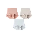 카라멜 오렌지 + 밀크 커피 + 아쿠아 블루 [하이 웨이스트 실크 거셋 안감]
