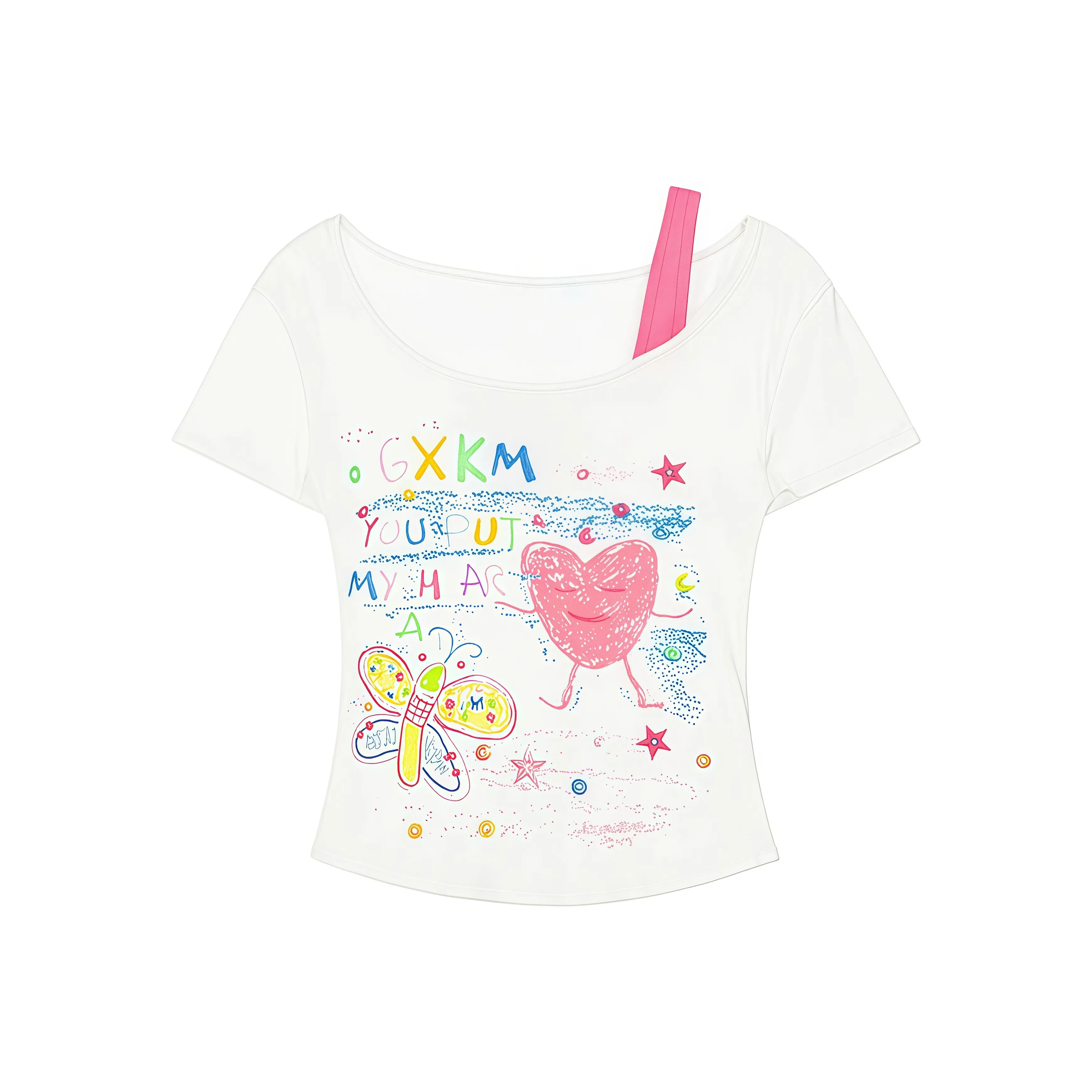 Nathania Белый Женские T-рубашки