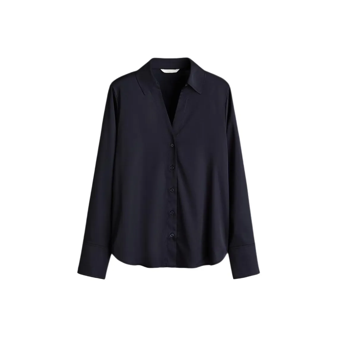 H&M Морской Синий Женские Рубашки