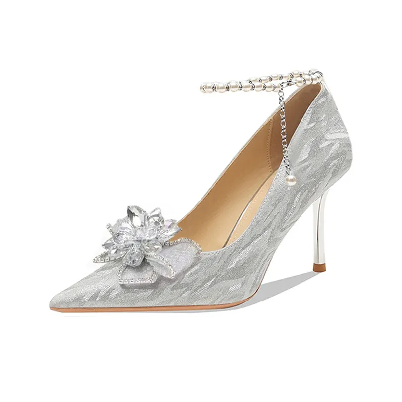 Ainer Кошка Confessions Collection Узкий каблук Высокие каблуки 8 см Женские Crystal Love