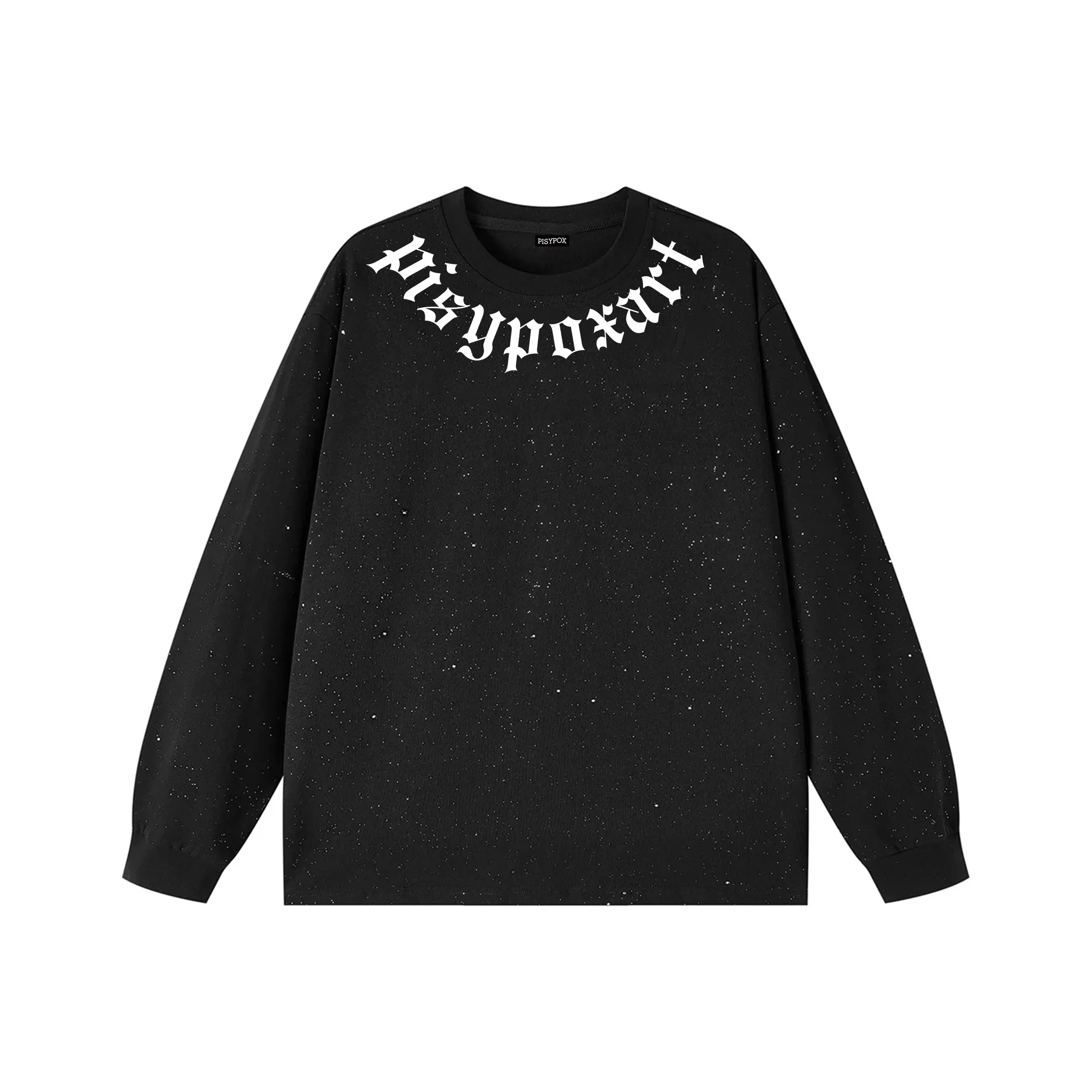 PISYPOX Длинный рукав Т-рубашка Унисекс