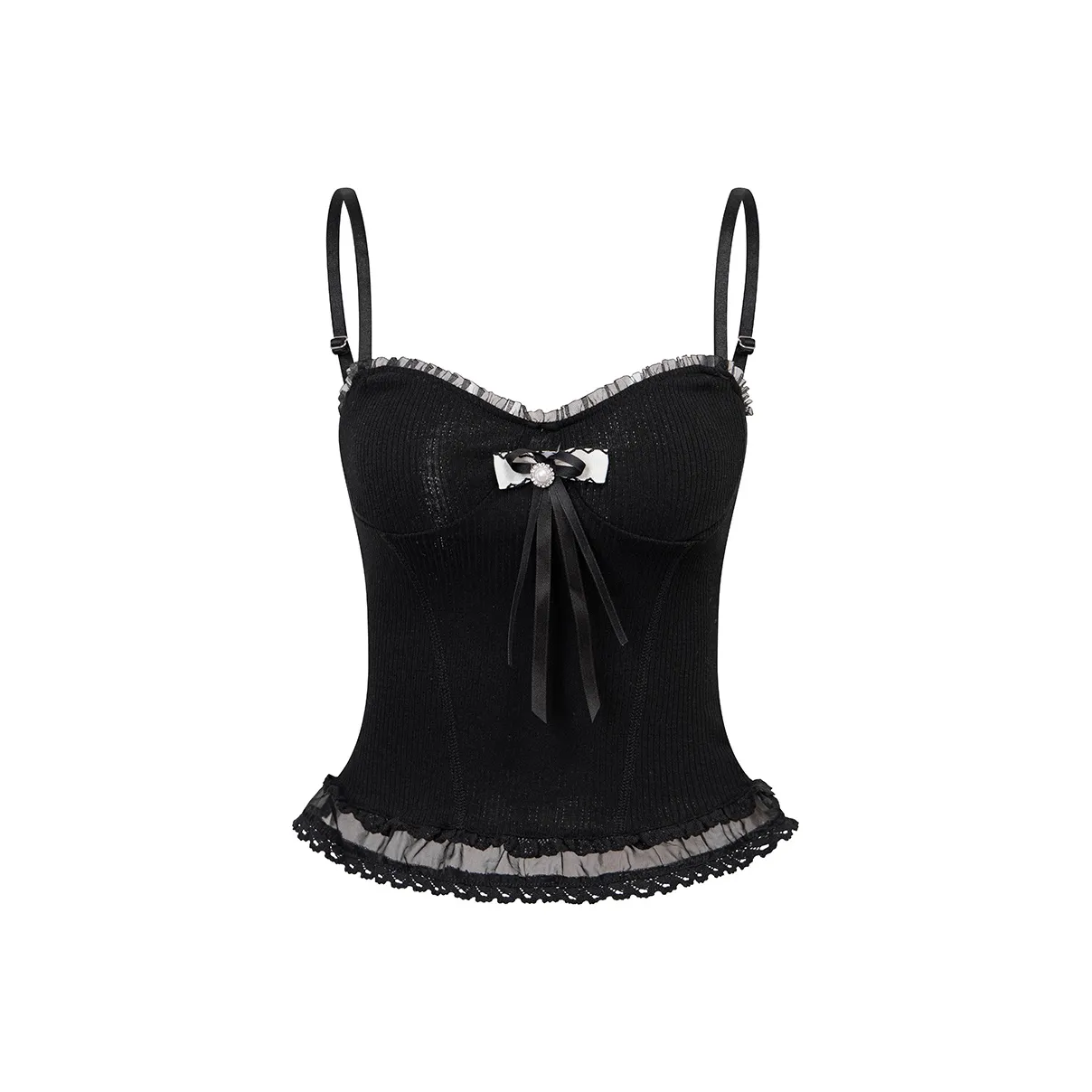 Ariseism Дизайн Inspired Топ на бретелях Женские Лето Горячая девушка Облегающий крой Топ Женские